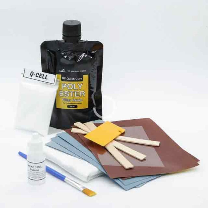 The Surfboard Studio UV Poly Repair Kit