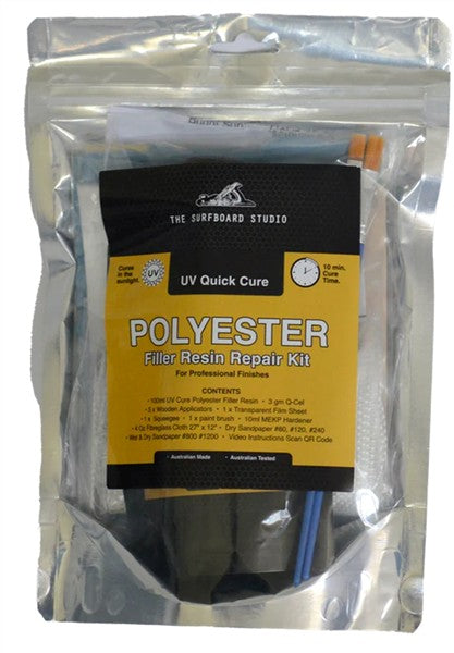 The Surfboard Studio UV Poly Repair Kit