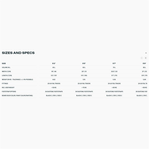 2026 Duotone Skybrid SLS Foilboard