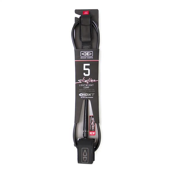 Ocean&Earth Slimline Lightweight Comp One XT 5' Leash