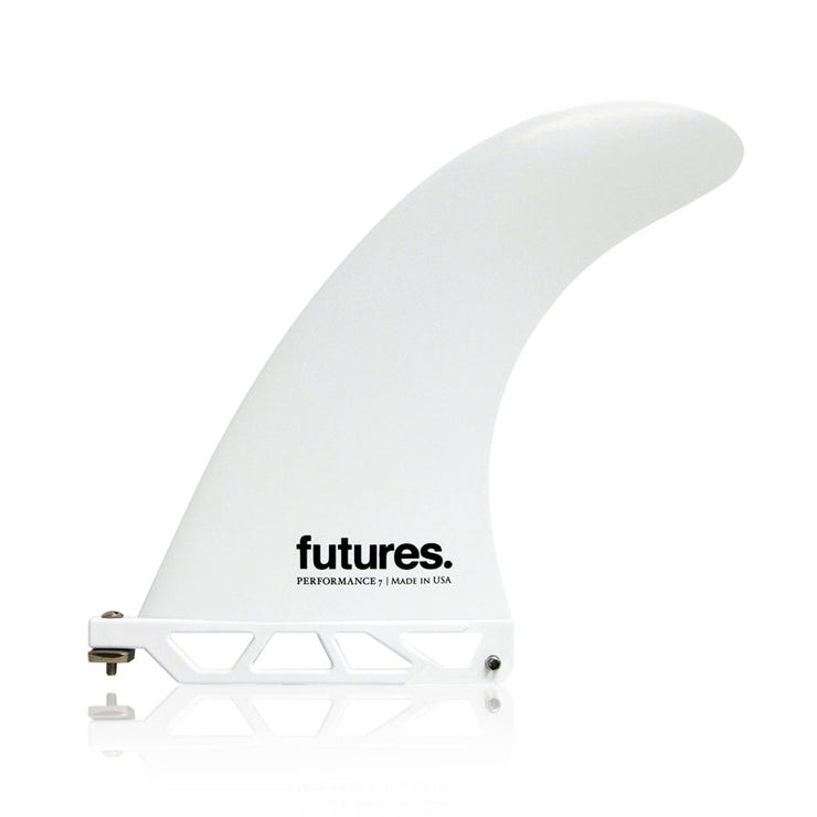 Futures 7" Thermotech Performance White Single Fin