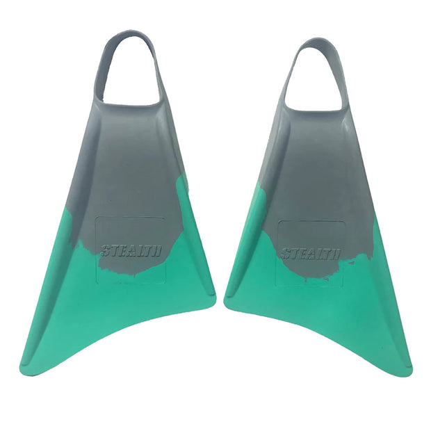 Stealth S1 Soft Fins Grey/Green