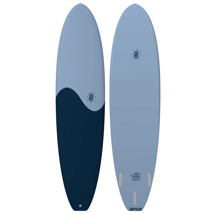 Softlite Mad Lab Hybrid Surfboard Ice Blue