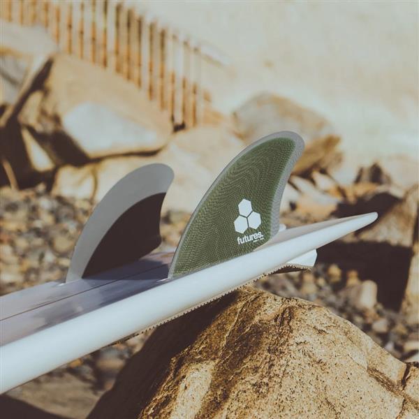 Futures Al Merrick AMK Glass Twin Keel Fins