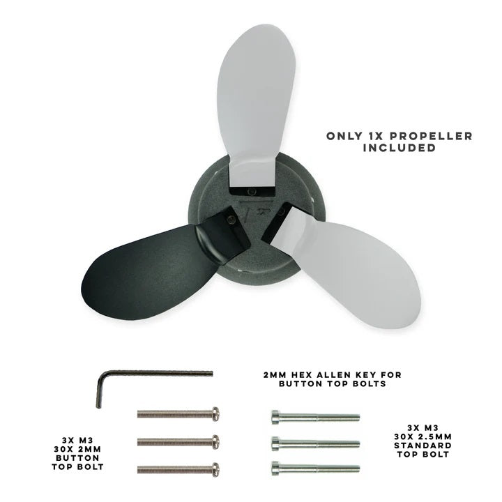 Foil Drive Three 3 Blade Propeller Upgrade