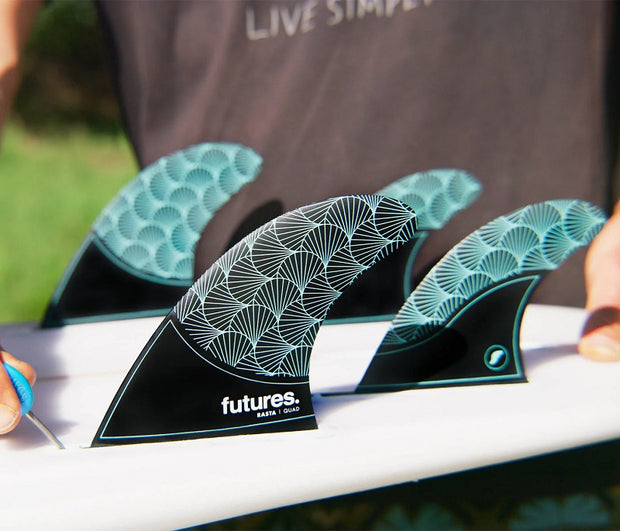 Futures Rasta Quad Fins