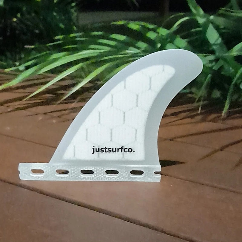 justsurfco Rear Fin Stabiliser +1 Glass Foamcore