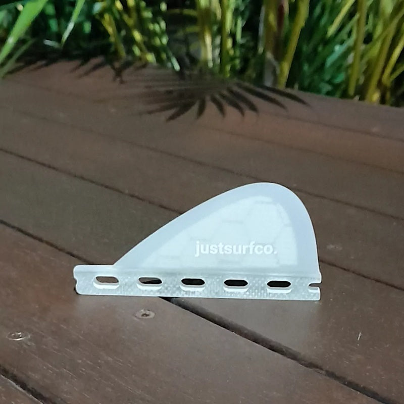 justsurfco Rear Fin SNUB Stabiliser Glass Foamcore