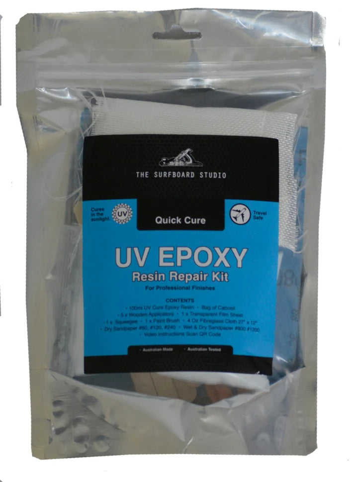 The Surfboard Studio UV Epoxy Repair Kit