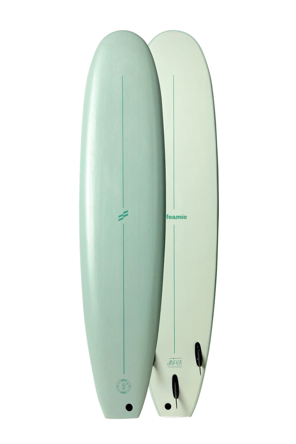 FOAMIE 'THE DRIFTER' 8FT SURFBOARD