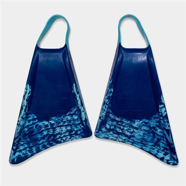 Stealth S1 Navy Ice Blue Supreme Bodyboard Fins