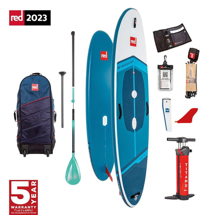 2023 Red Paddle Co 10'7 Windsurf Package