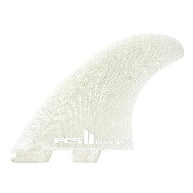 FCS II Power Twin PG Clear Retail Fins