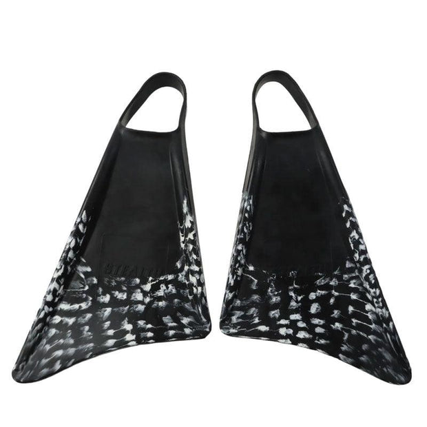 Stealth S1 Black White Supreme Fins