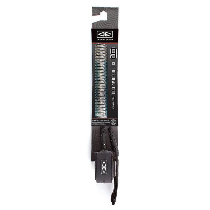 Ocean & Earth Diamond Flex SUP Coil Regular Leash