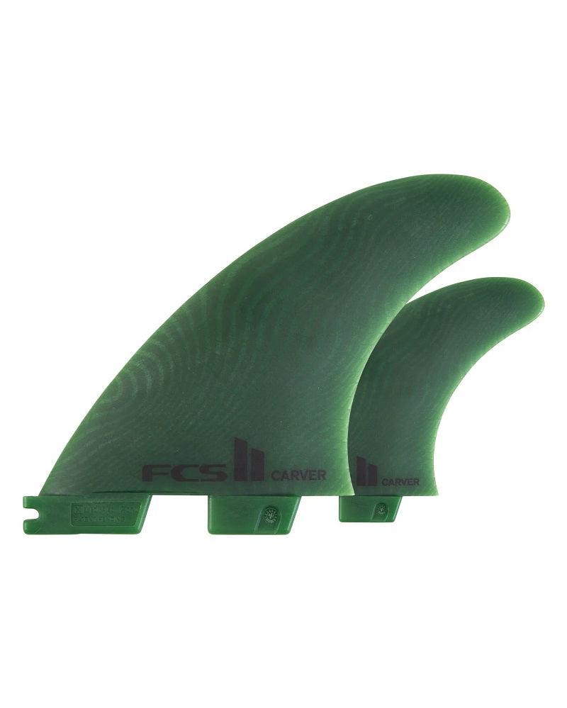 FCS 2 Carver Neo Glass Tri-Quad Fin Set Eucalyptus L