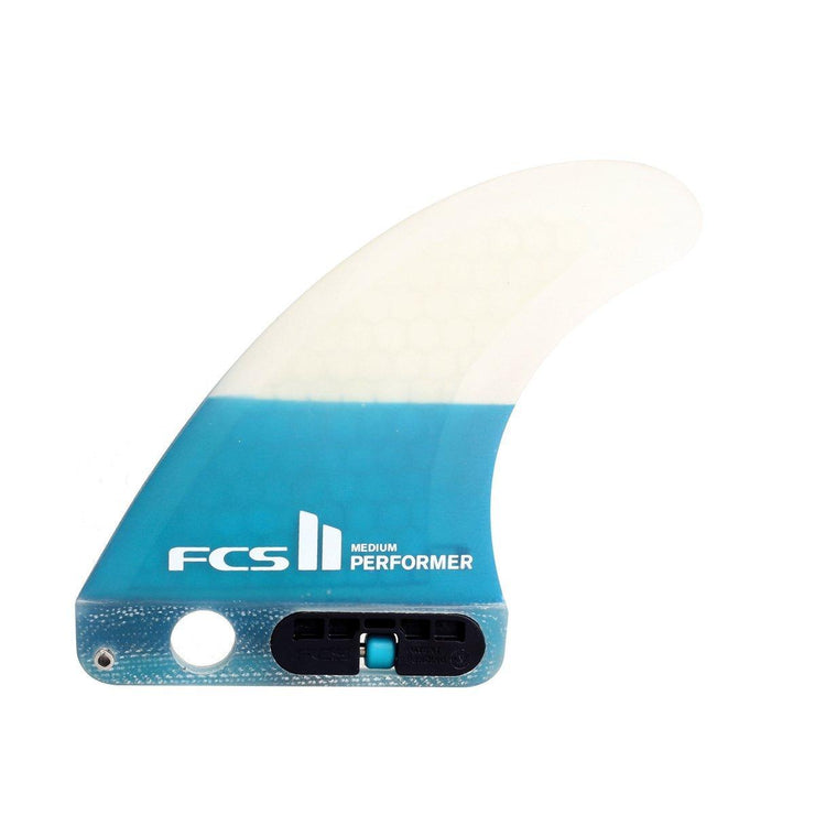 FCS II Performer PC Teal Longboard Center