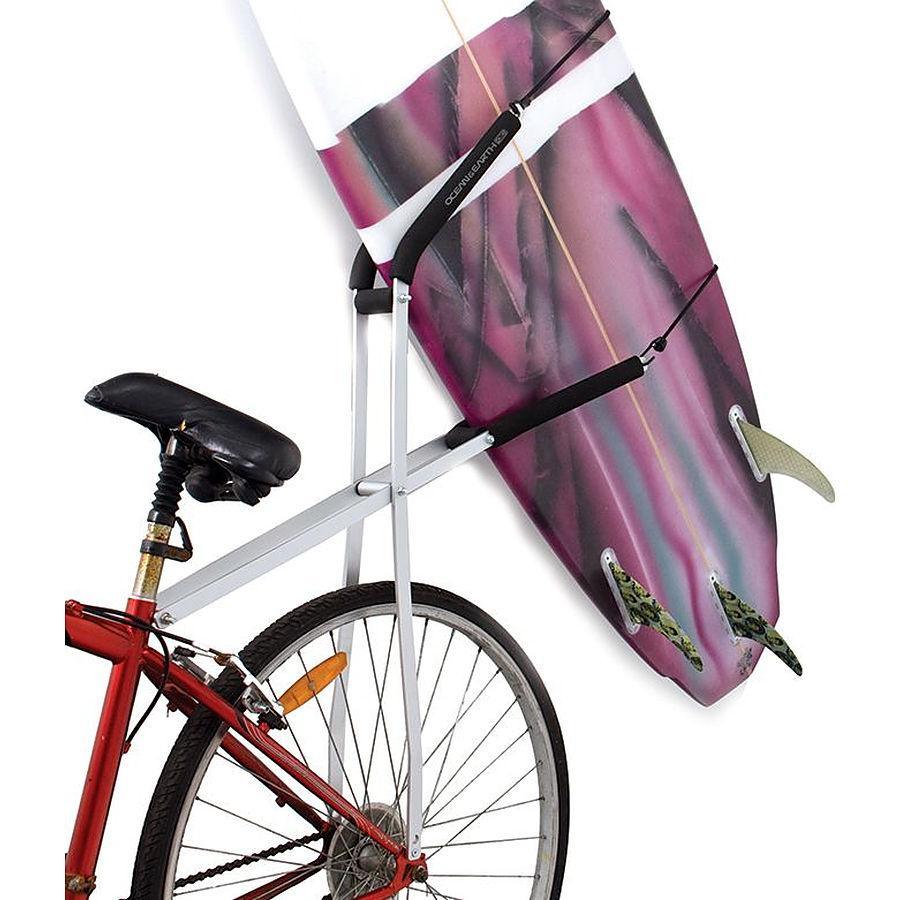 Bicycle surfboard carrier outlet